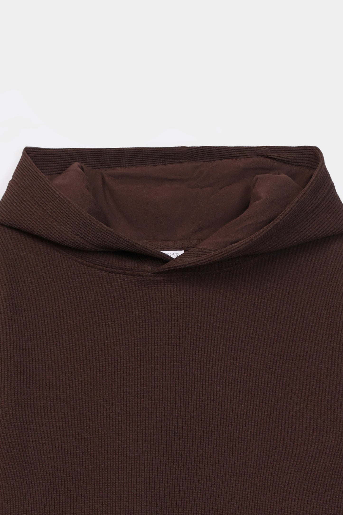 Waffle Knit Hoodie - Cougar Clothing