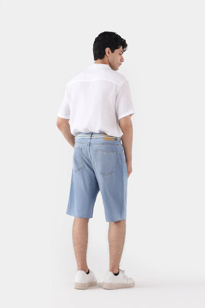 Relaxed Fit Denim Shorts - Cougar Clothing