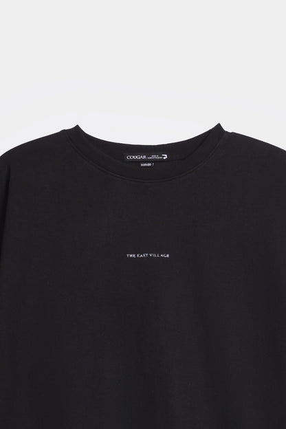 Oversized Interlock Sweatshirt - Cougar Clothing