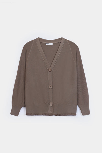 Frayed Cardigan