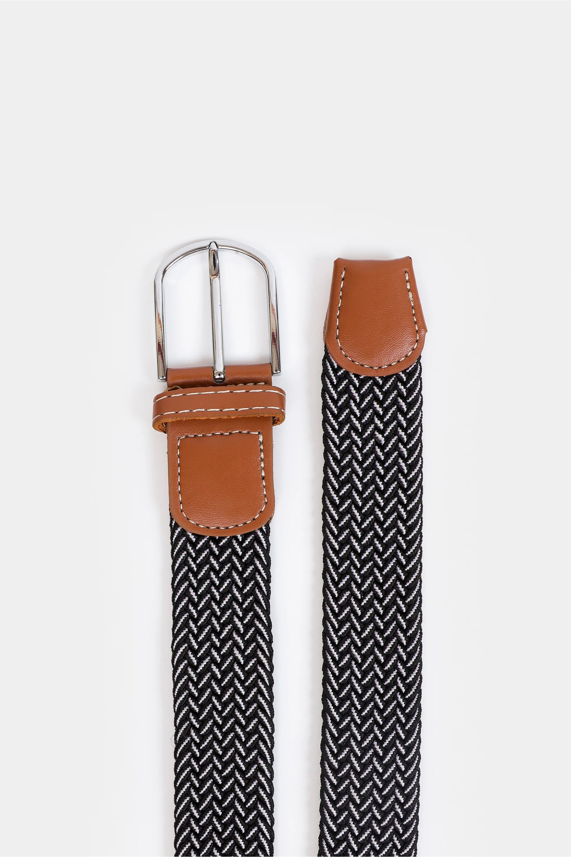 Two-Tone Braided Belt - Cougar Clothing