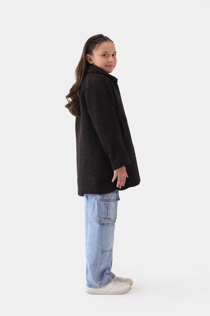 Textured Coat - Cougar Clothing