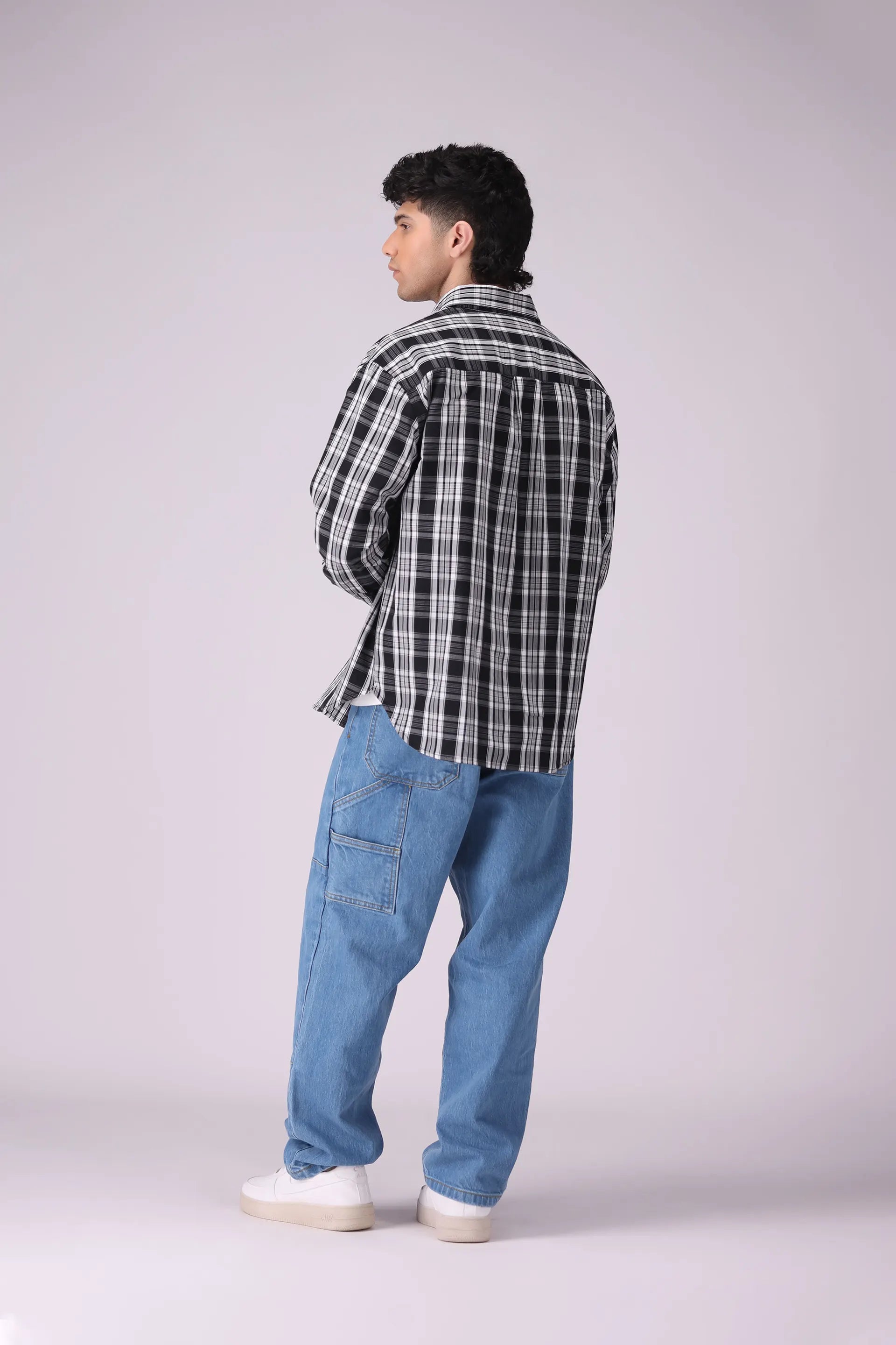 Relaxed Fit Check Shirt - Cougar Clothing