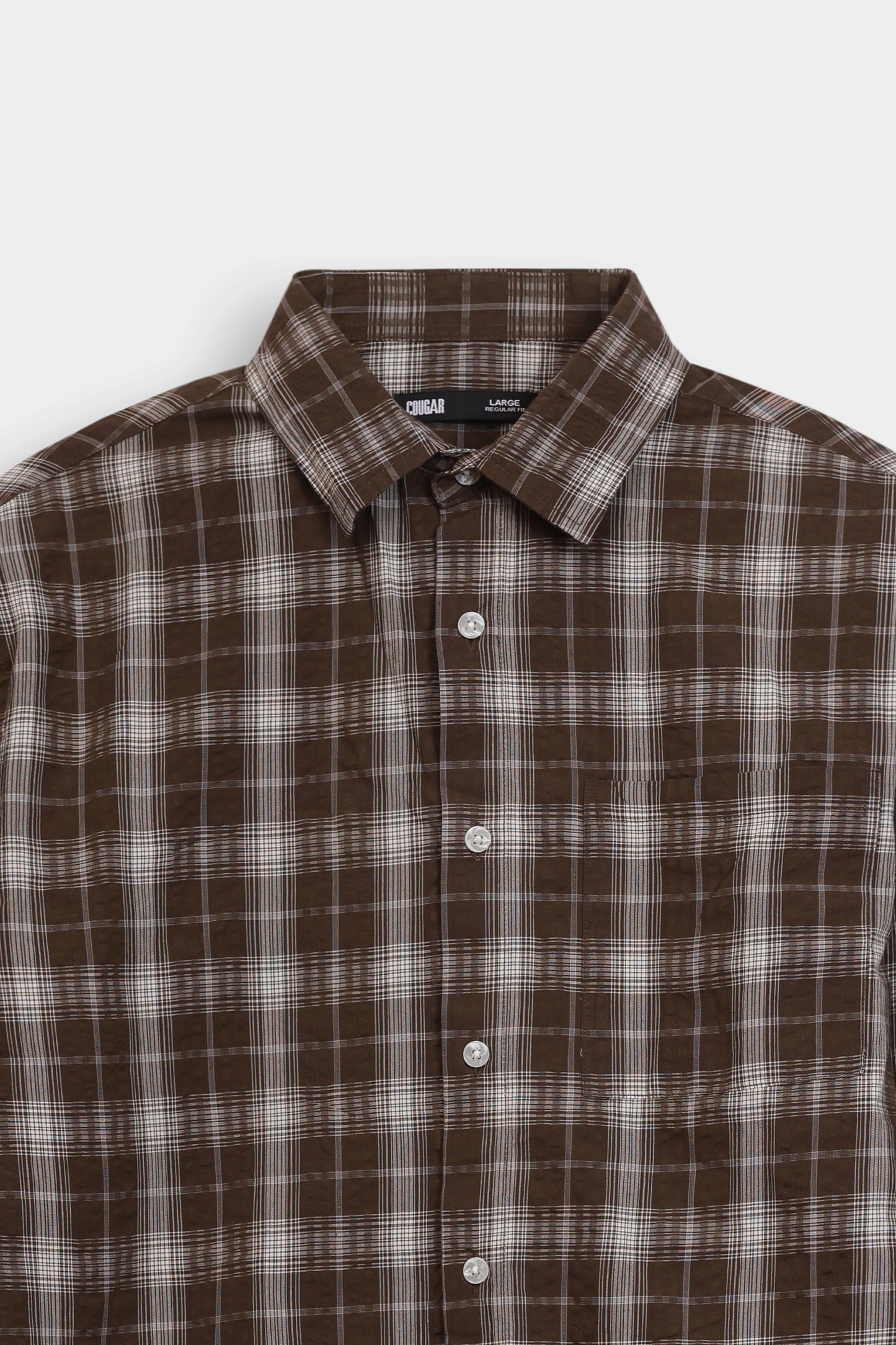 Cotton Check Shirt - Cougar Clothing