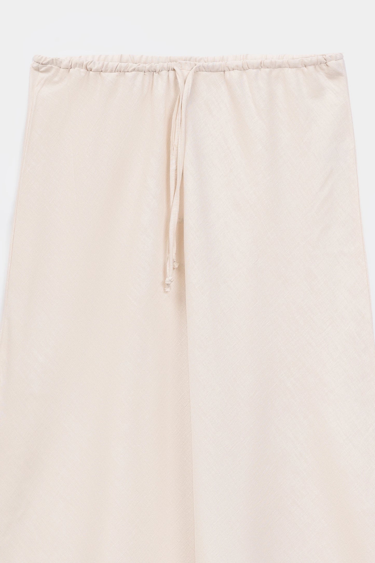 Drawstring Irish Cotton Skirt - Cougar Clothing