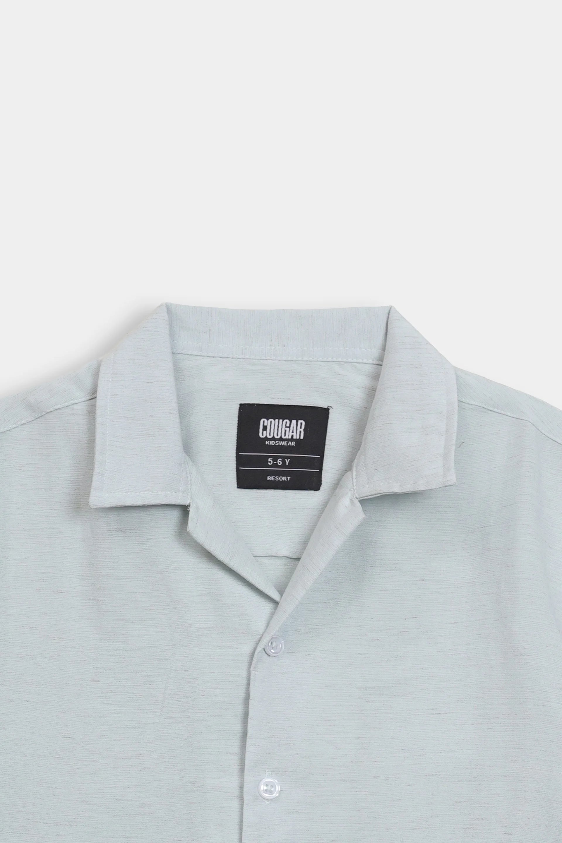 Resort Collar Textured Shirt - Cougar Clothing