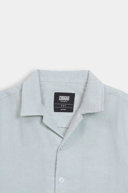 Resort Collar Textured Shirt - Cougar Clothing