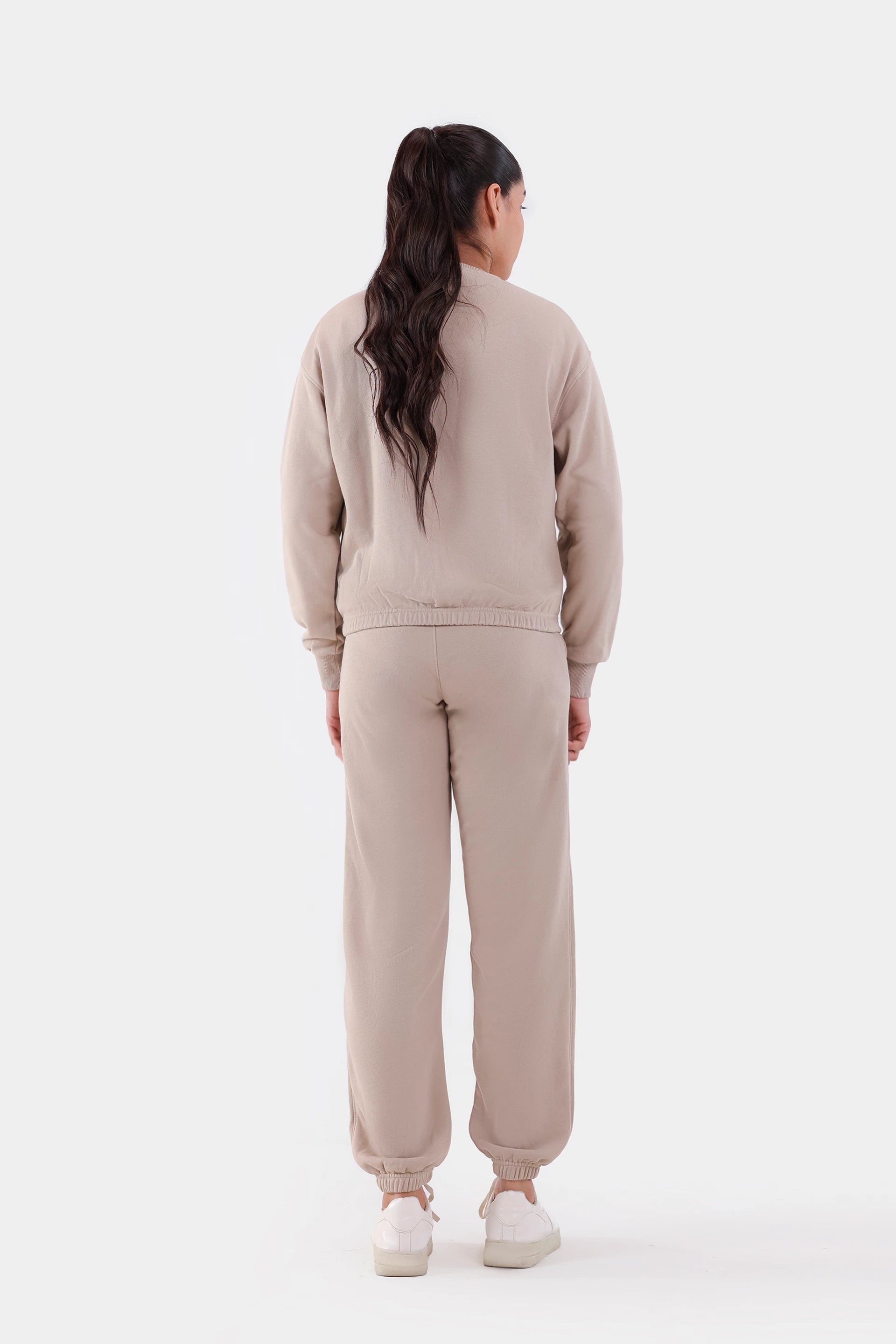 Cinched Waist Sweatshirt - Cougar Clothing