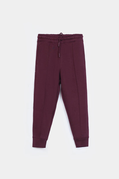 Fleece Pleated Trousers