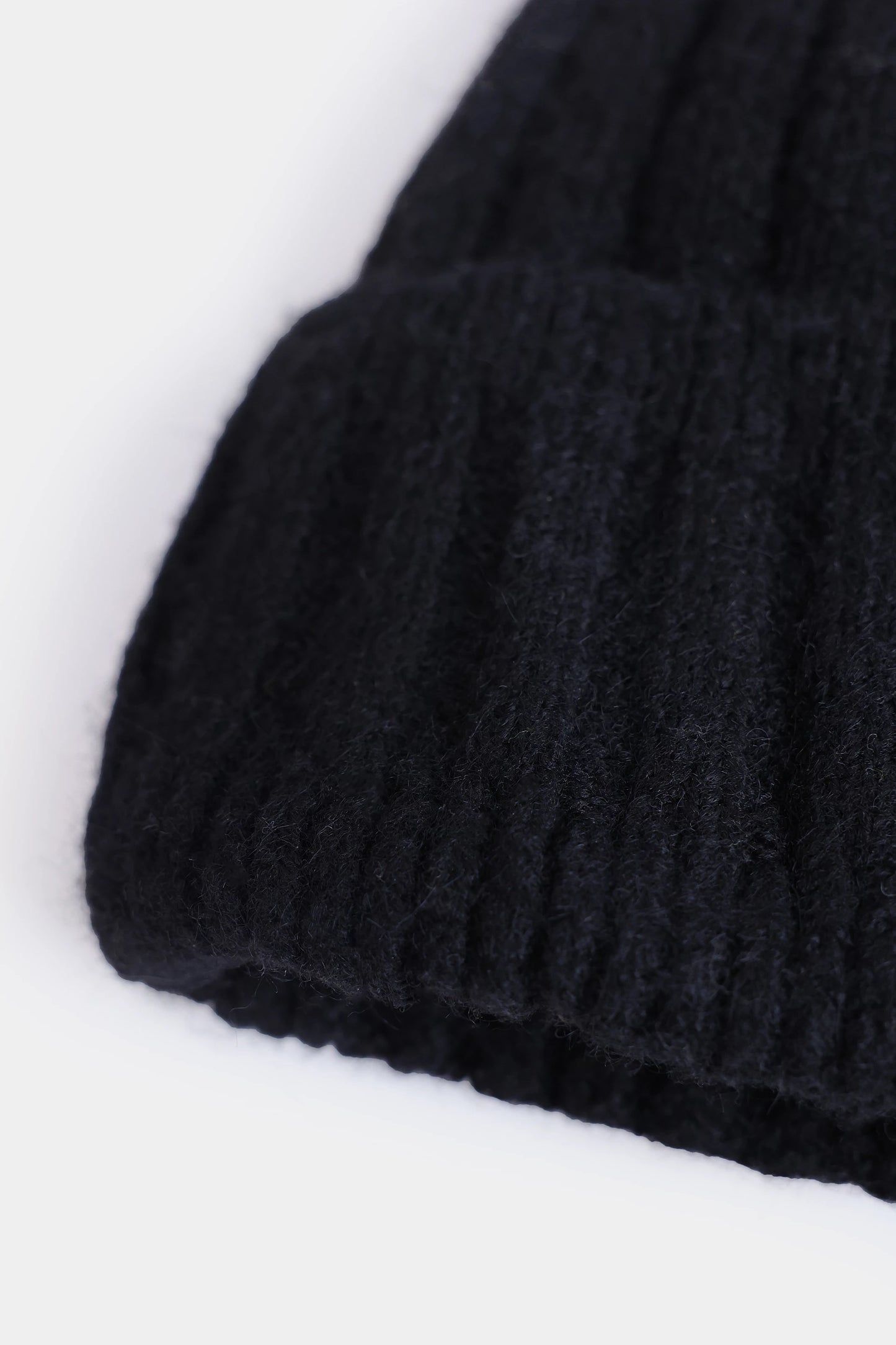 Thick Rib Knit Beanie