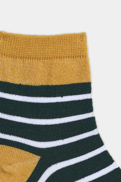 Striped Crew Socks - Cougar Clothing