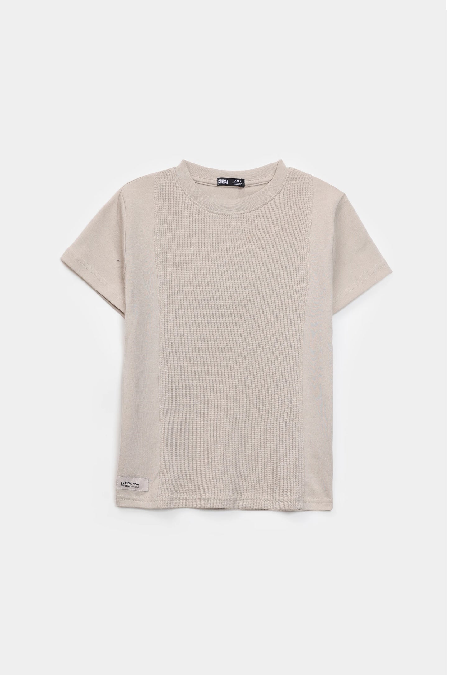 Waffle Knit T-Shirt - Cougar Clothing