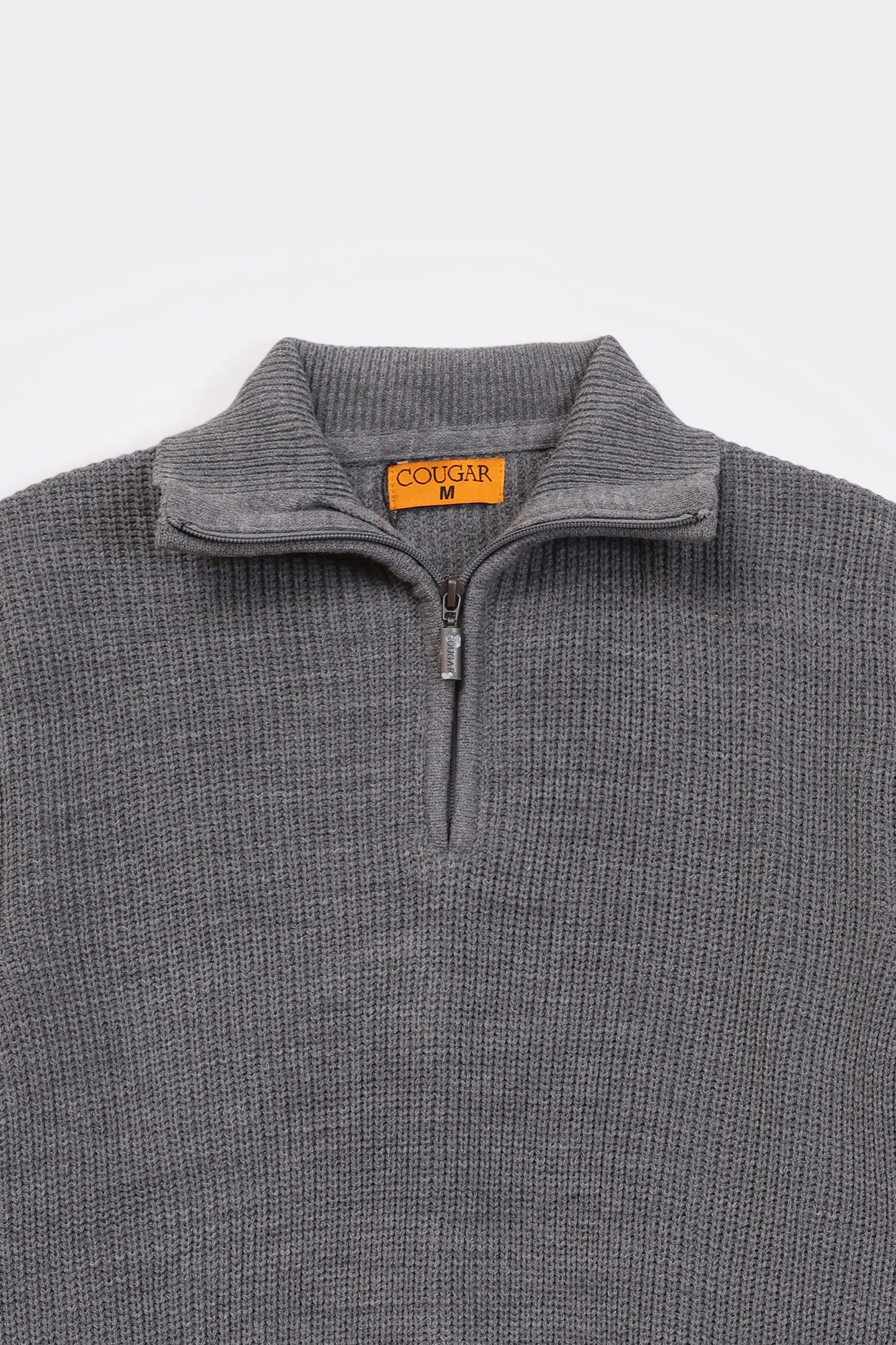 Quarter Zip Sweater - Cougar Clothing