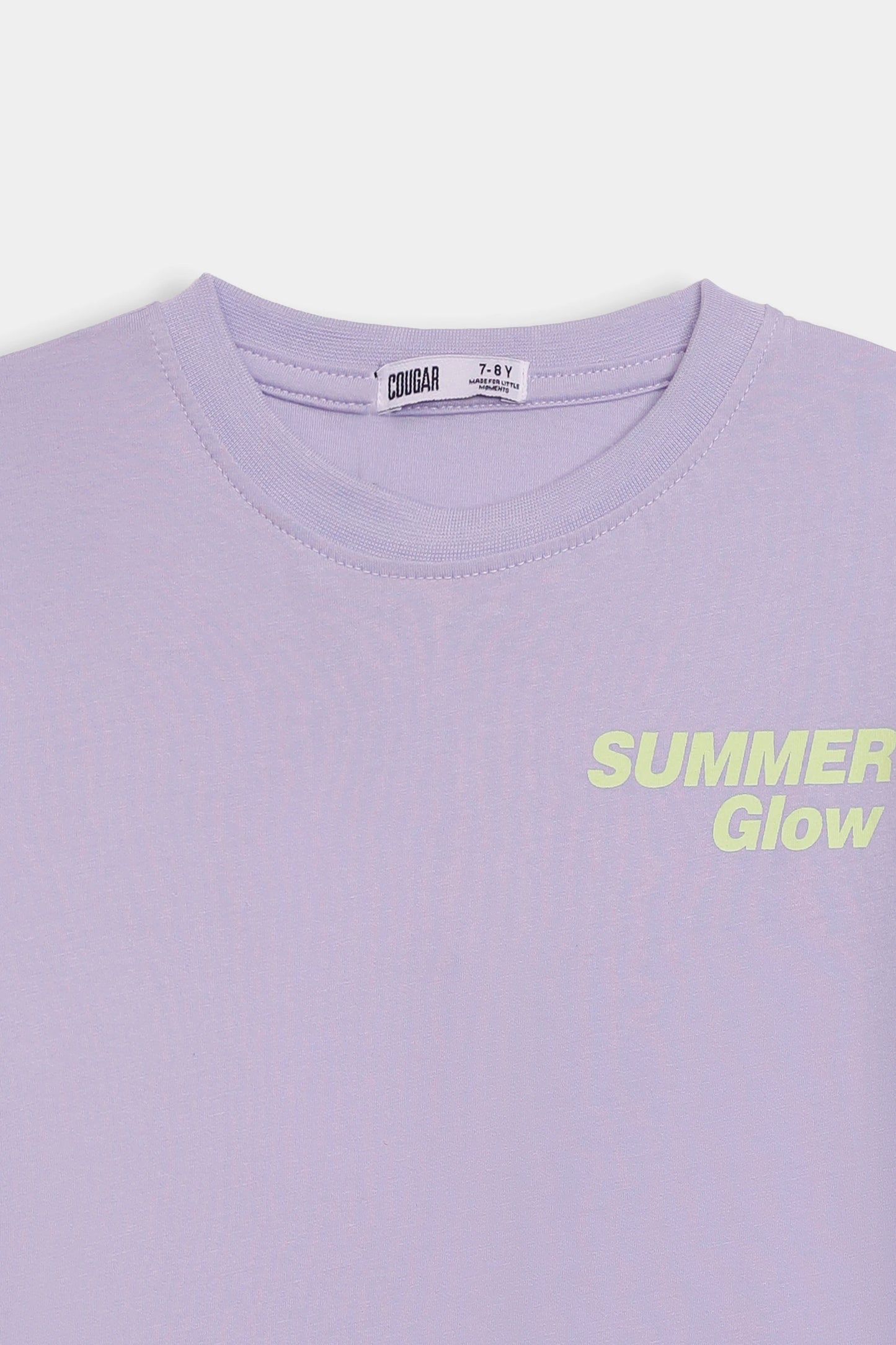 Text Print T-Shirt - Cougar Clothing