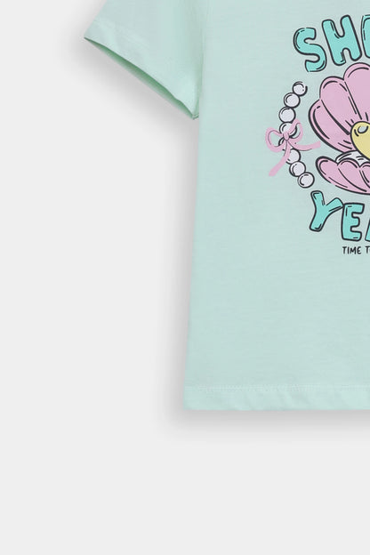 Shell Printed T-Shirt - Cougar Clothing