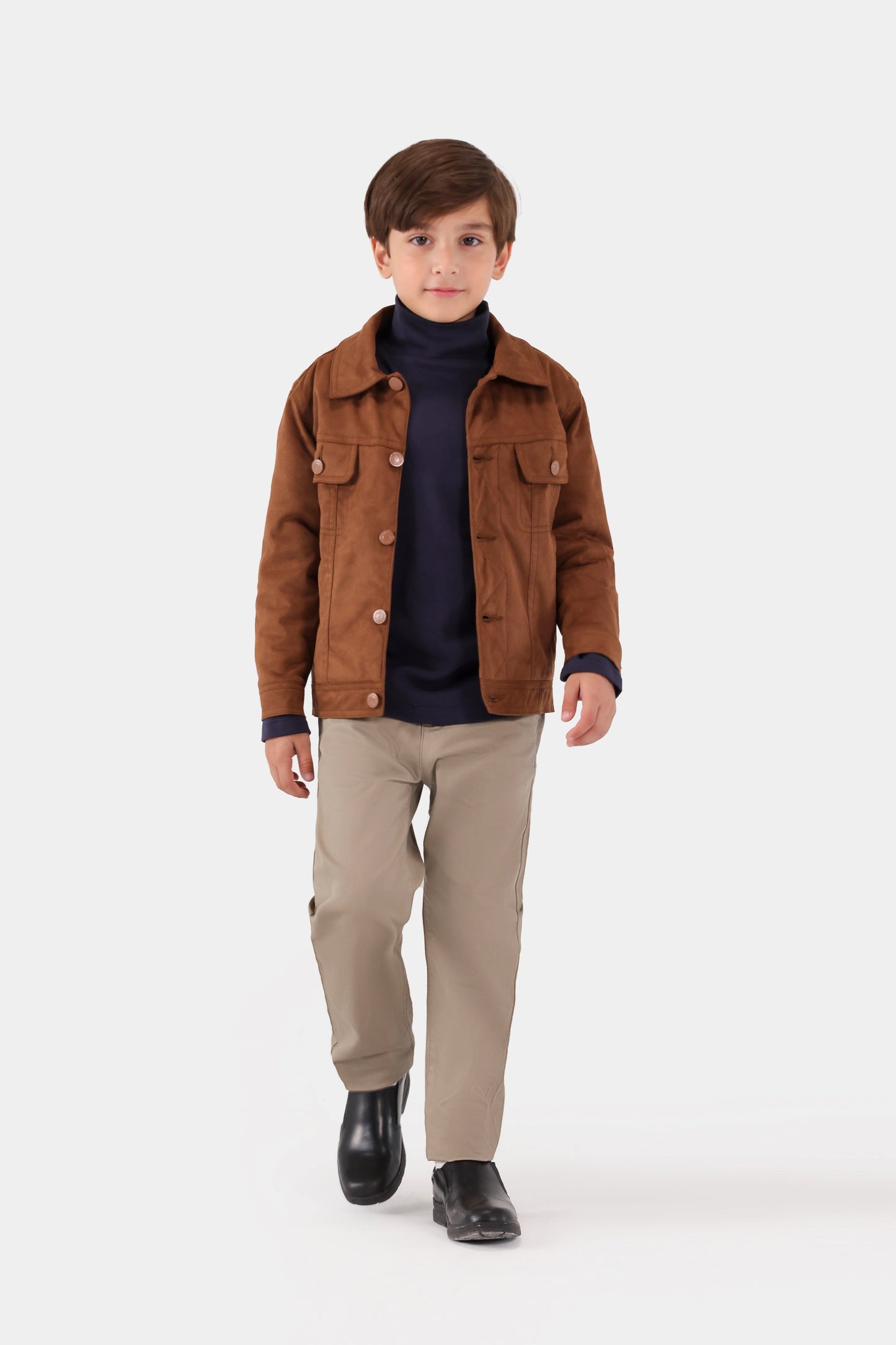 Faux Suede Jacket - Cougar Clothing