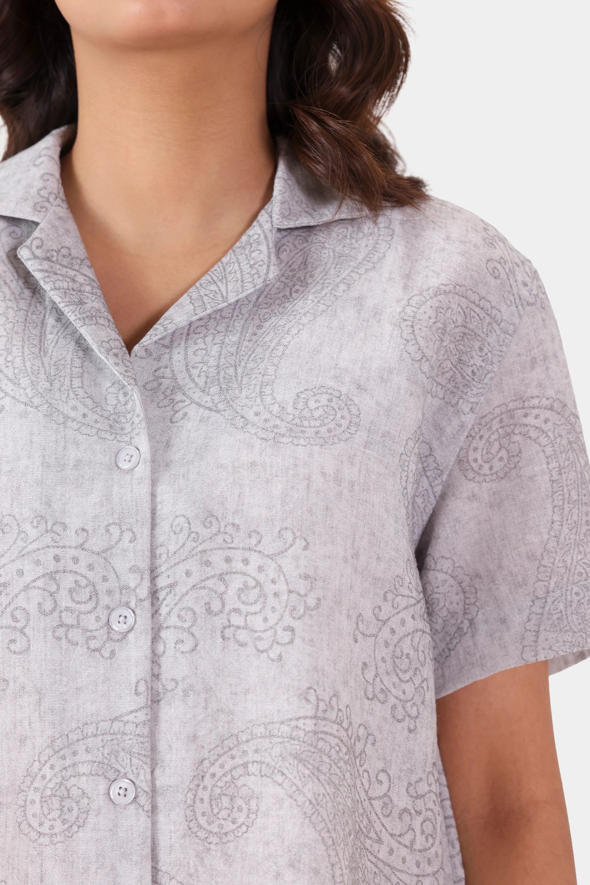Paisley Printed Shirt - Cougar Clothing