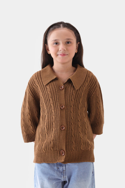Short Sleeved Cardigan - Cougar Clothing