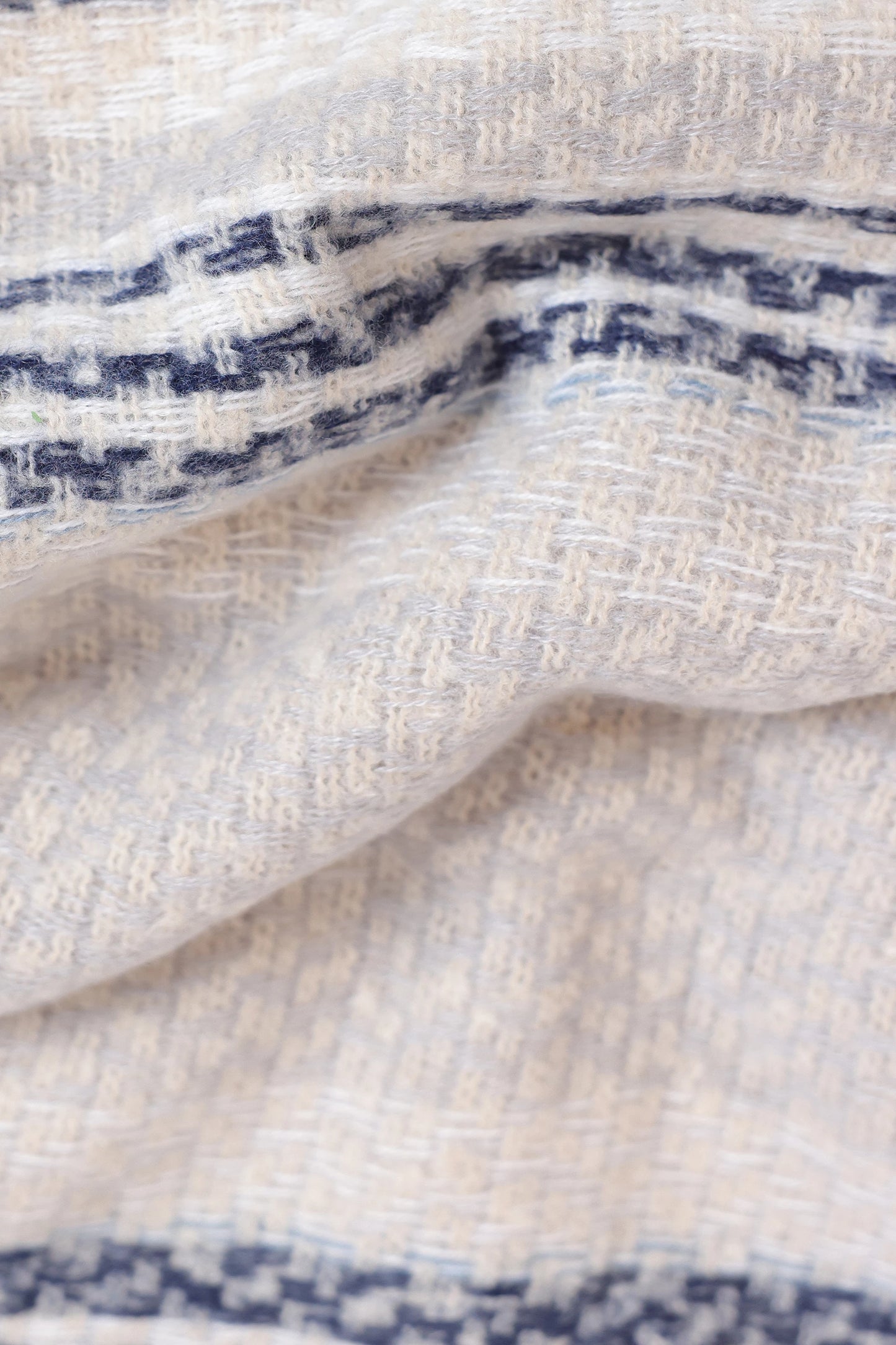 Striped Knitted Shawl - Cougar Clothing