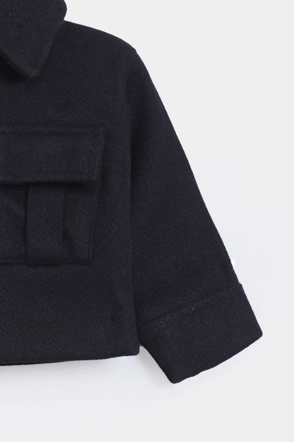 Flap Pocket Tweed Jacket - Cougar Clothing