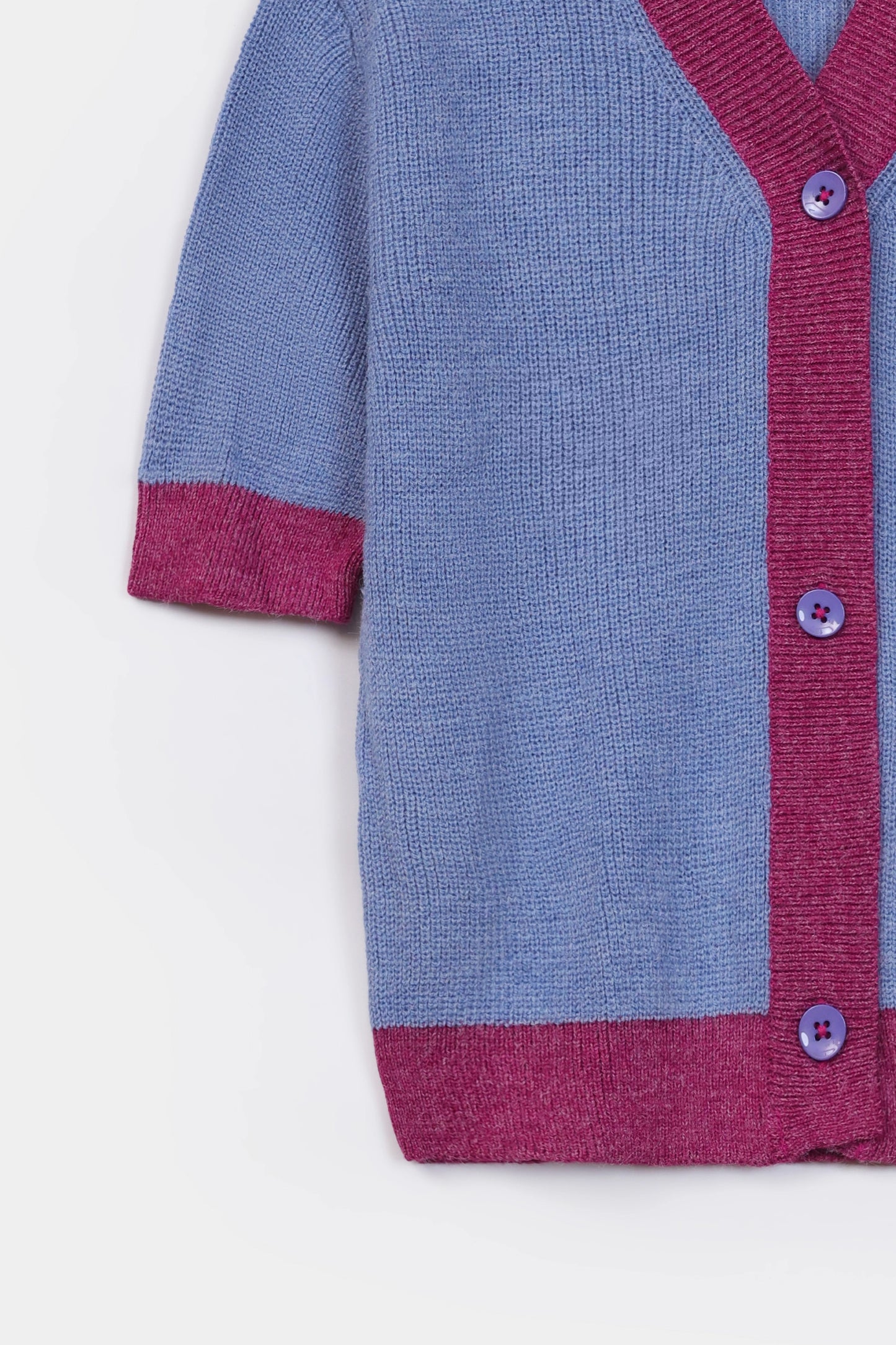 Contrast Trimmed Cardigan - Cougar Clothing