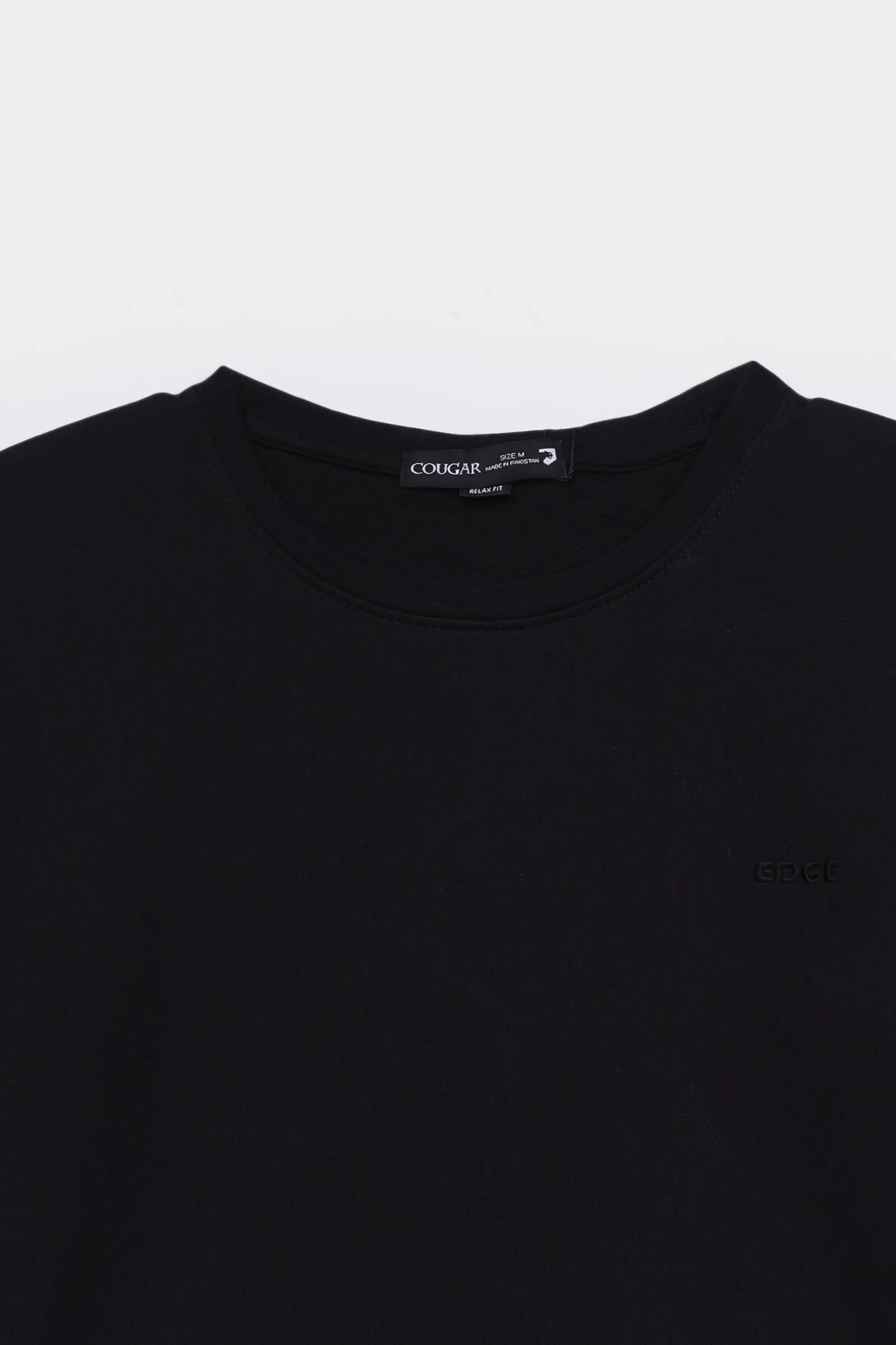Relaxed Fit Terry T-Shirt - Cougar Clothing