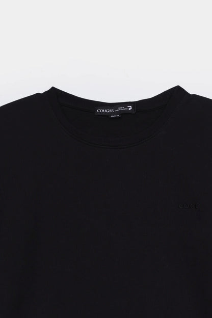 Relaxed Fit Terry T-Shirt - Cougar Clothing