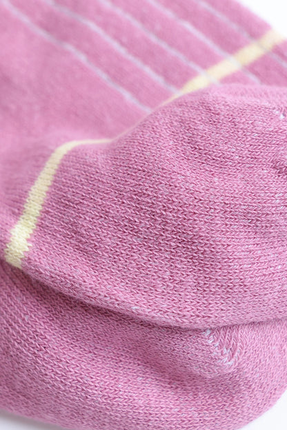 Pack of 3 Striped Short Crew Socks