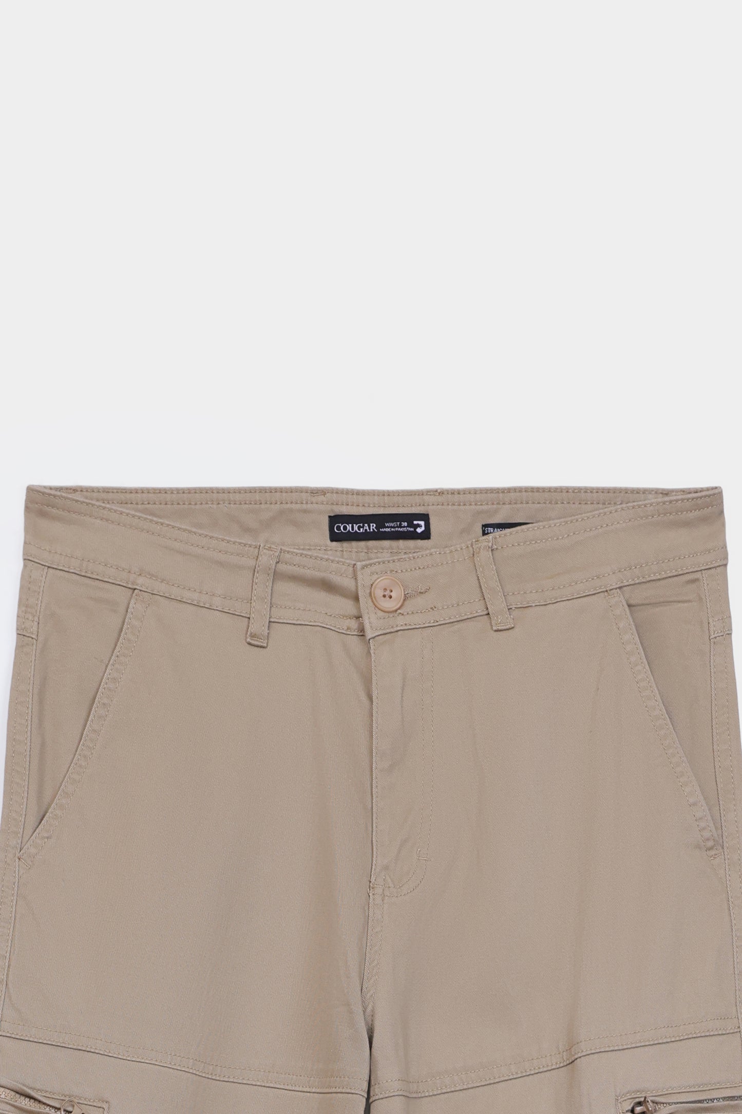 Straight Cargo Trousers - Cougar Clothing