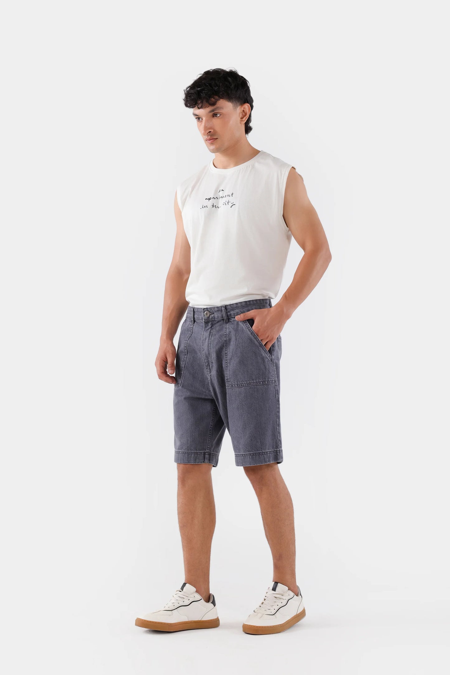 Relaxed Fit Denim Shorts - Cougar Clothing