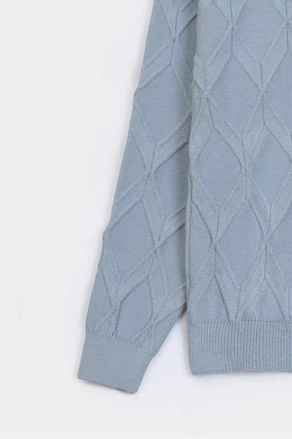 Argyle Knit Sweater - Cougar Clothing