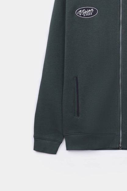 Embroidered Fleece Jacket - Cougar Clothing