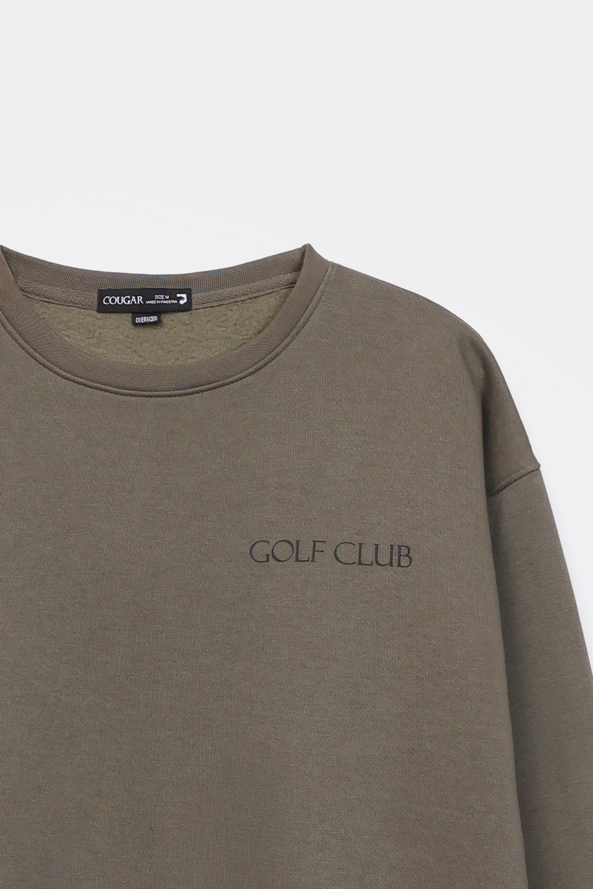 Golf Club Oversized Sweatshirt - Cougar Clothing