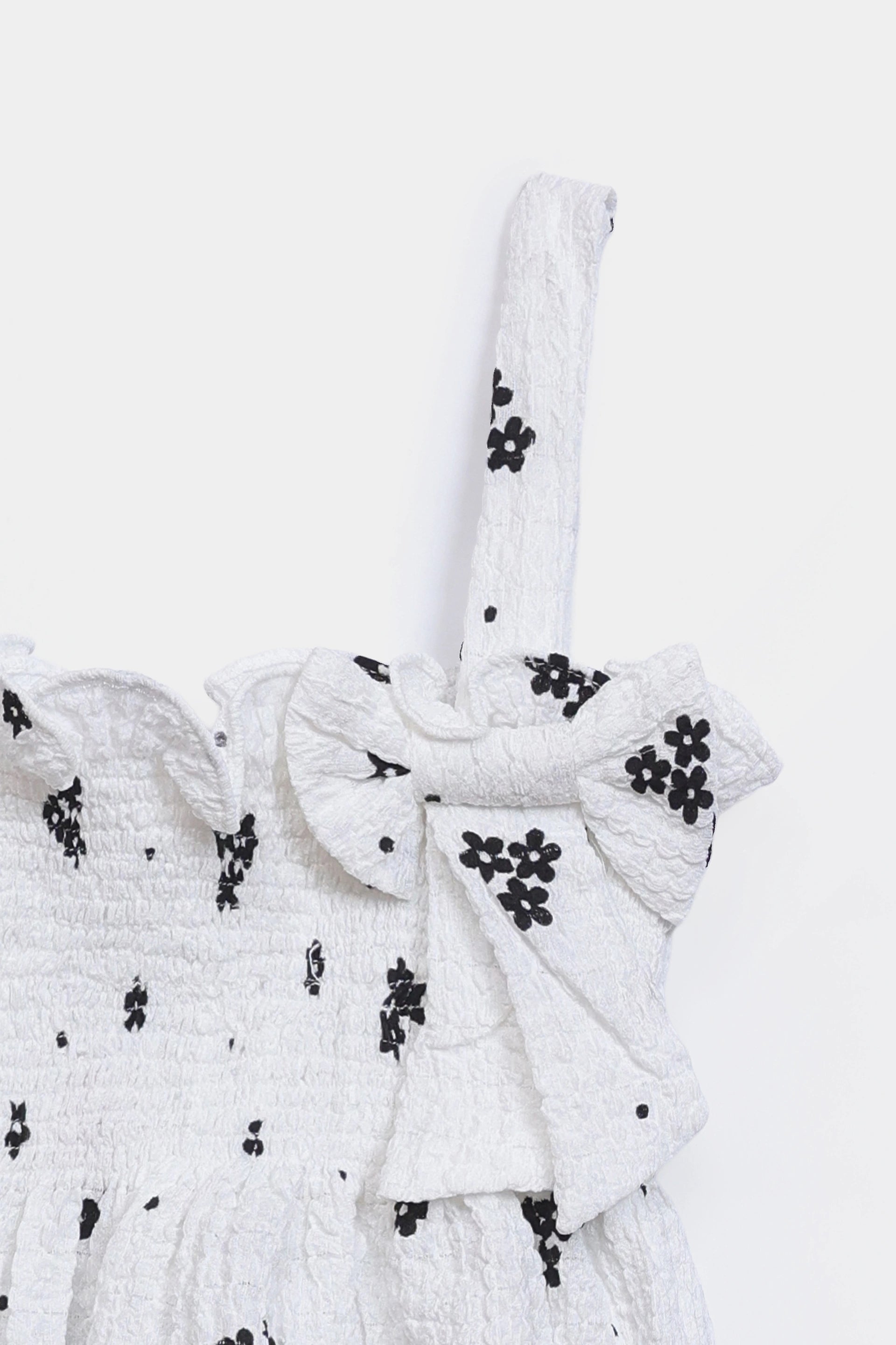 Printed Crush Cotton Top - Cougar Clothing