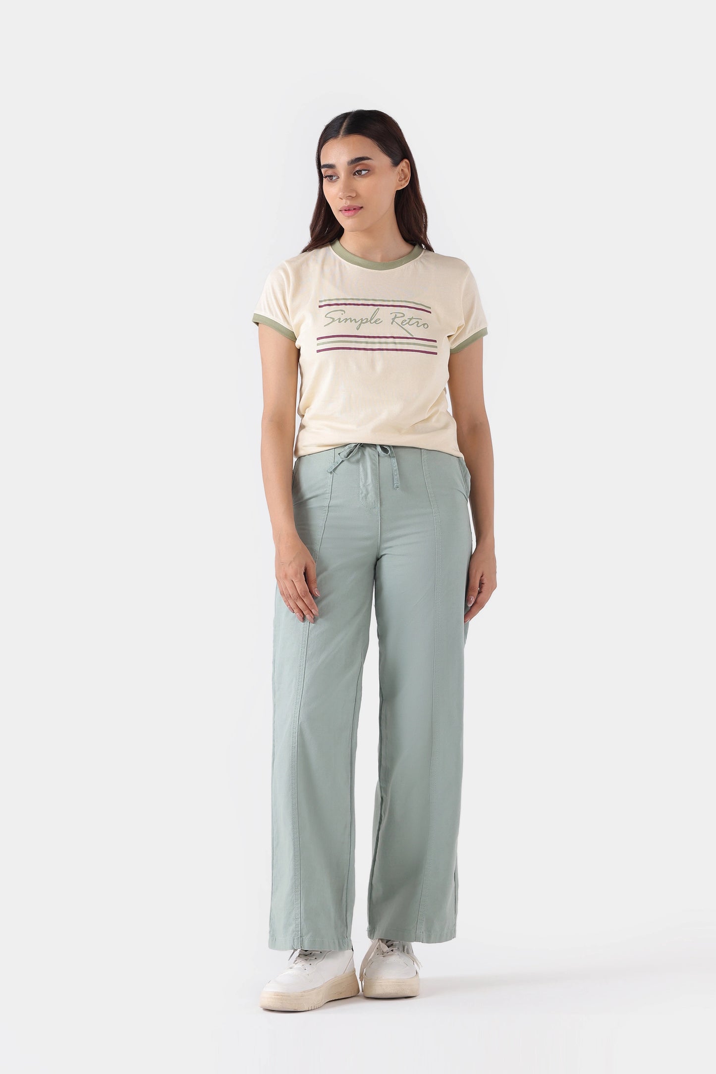 Woven Drawstrings Trousers - Cougar Clothing