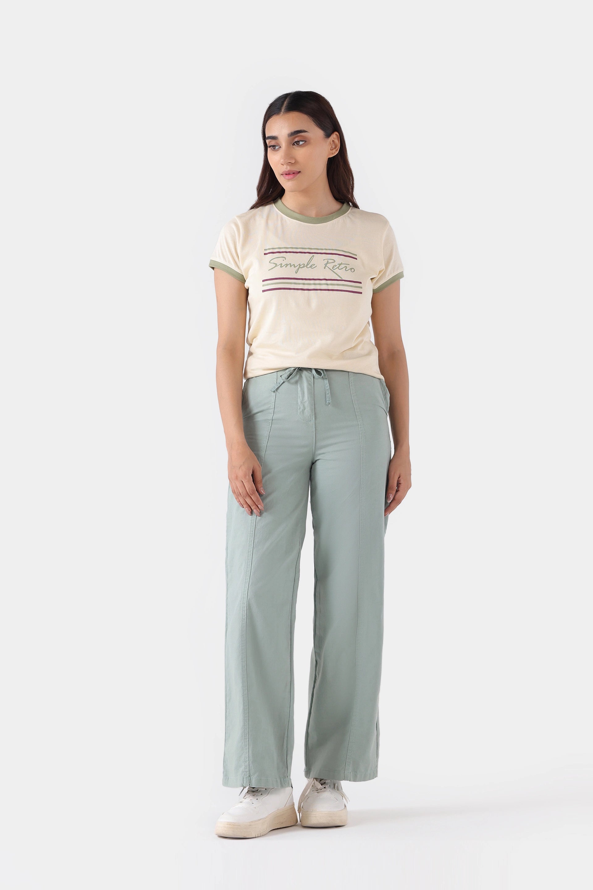 Woven Drawstrings Trousers - Cougar Clothing