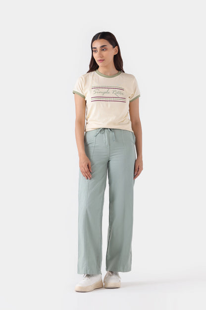 Woven Drawstrings Trousers - Cougar Clothing