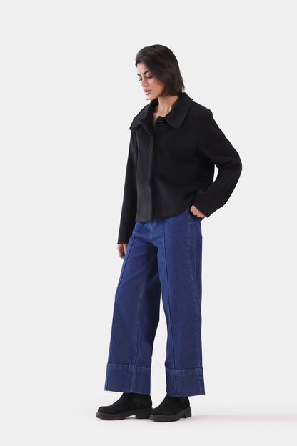 Tweed Button-Down Jacket - Cougar Clothing