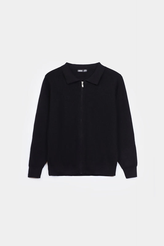 Zipper Sweater - Cougar Clothing