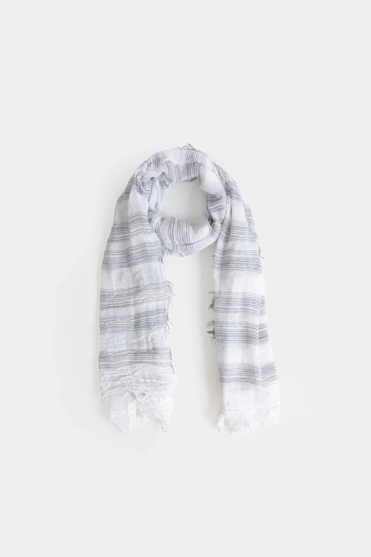 Contrast Striped Scarf - Cougar Clothing