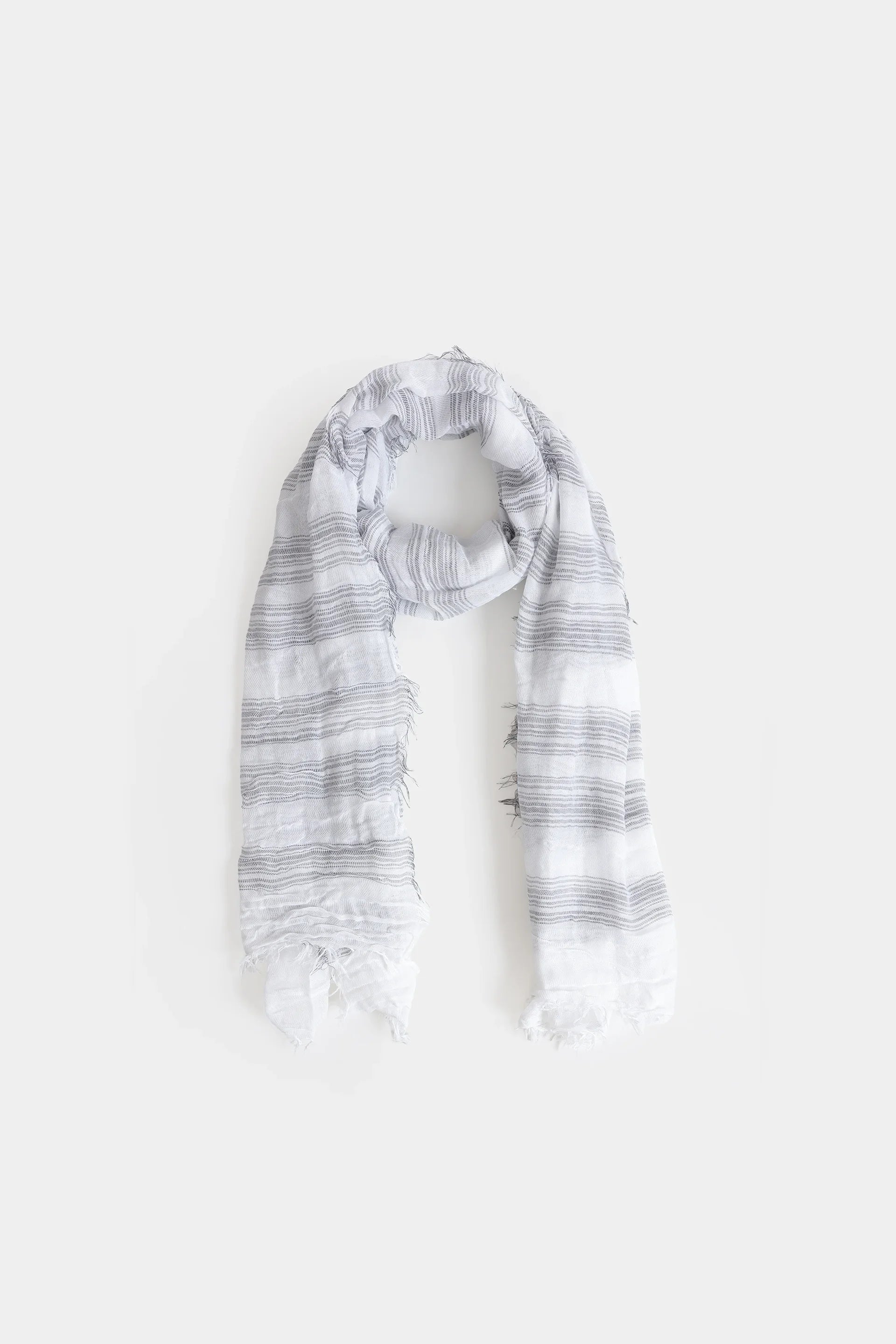 Contrast Striped Scarf - Cougar Clothing