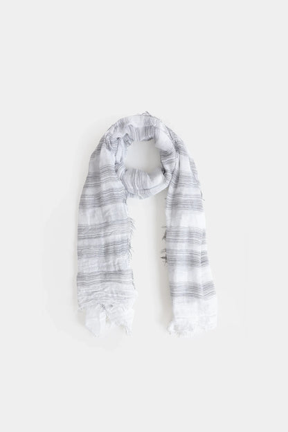Contrast Striped Scarf - Cougar Clothing