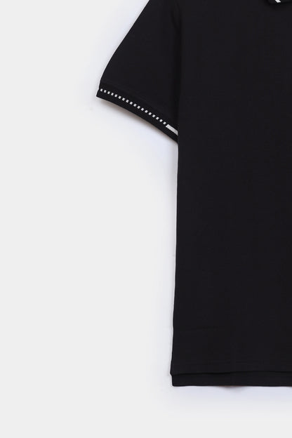 Quarter Zip Polo - Cougar Clothing