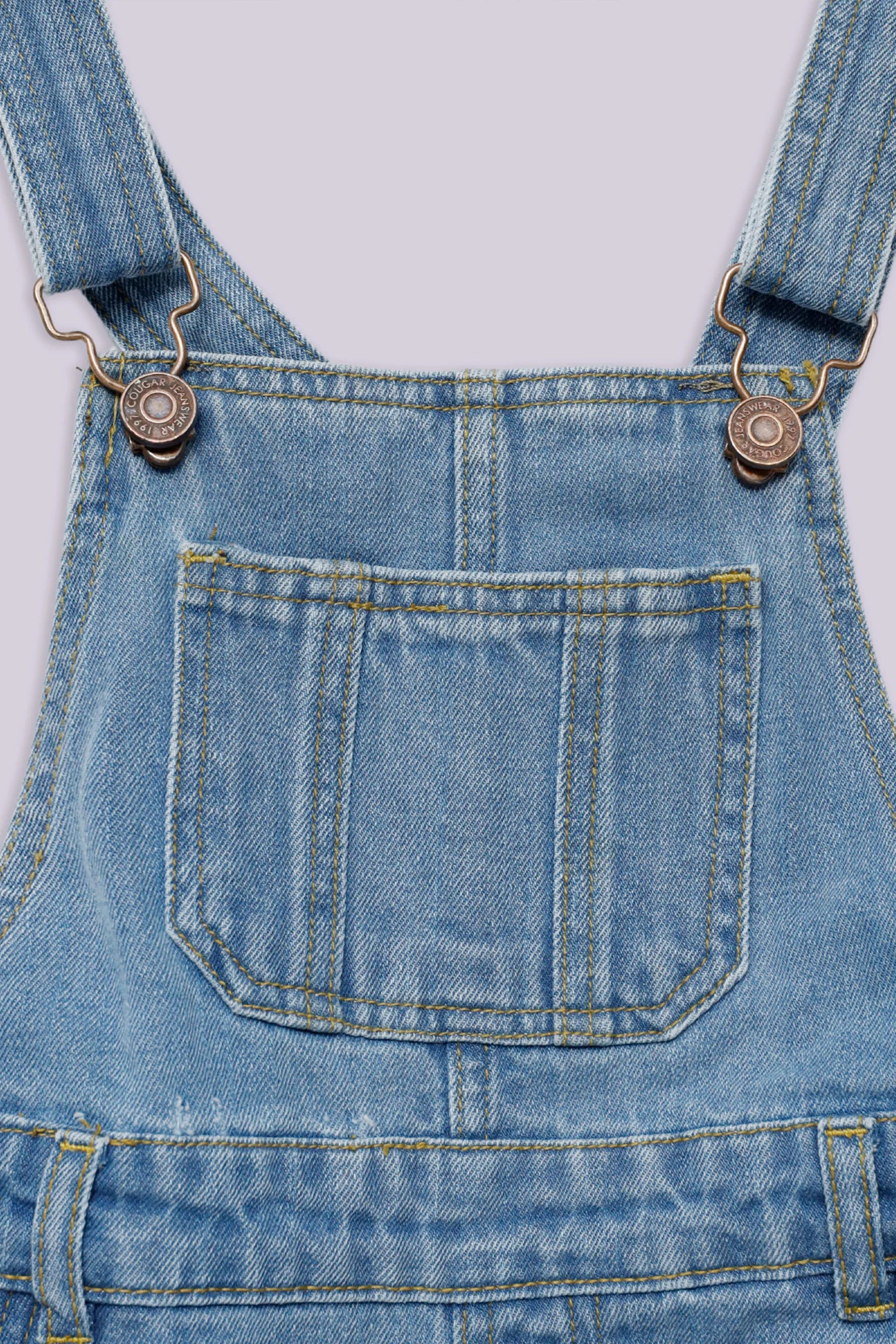 Denim Dungaree - Cougar Clothing