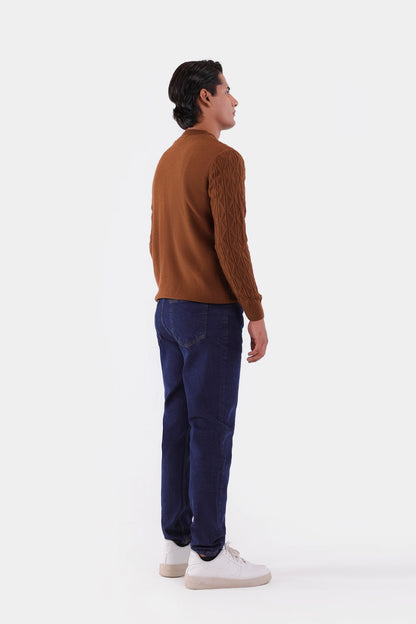 Textured Knit Sweater - Cougar Clothing