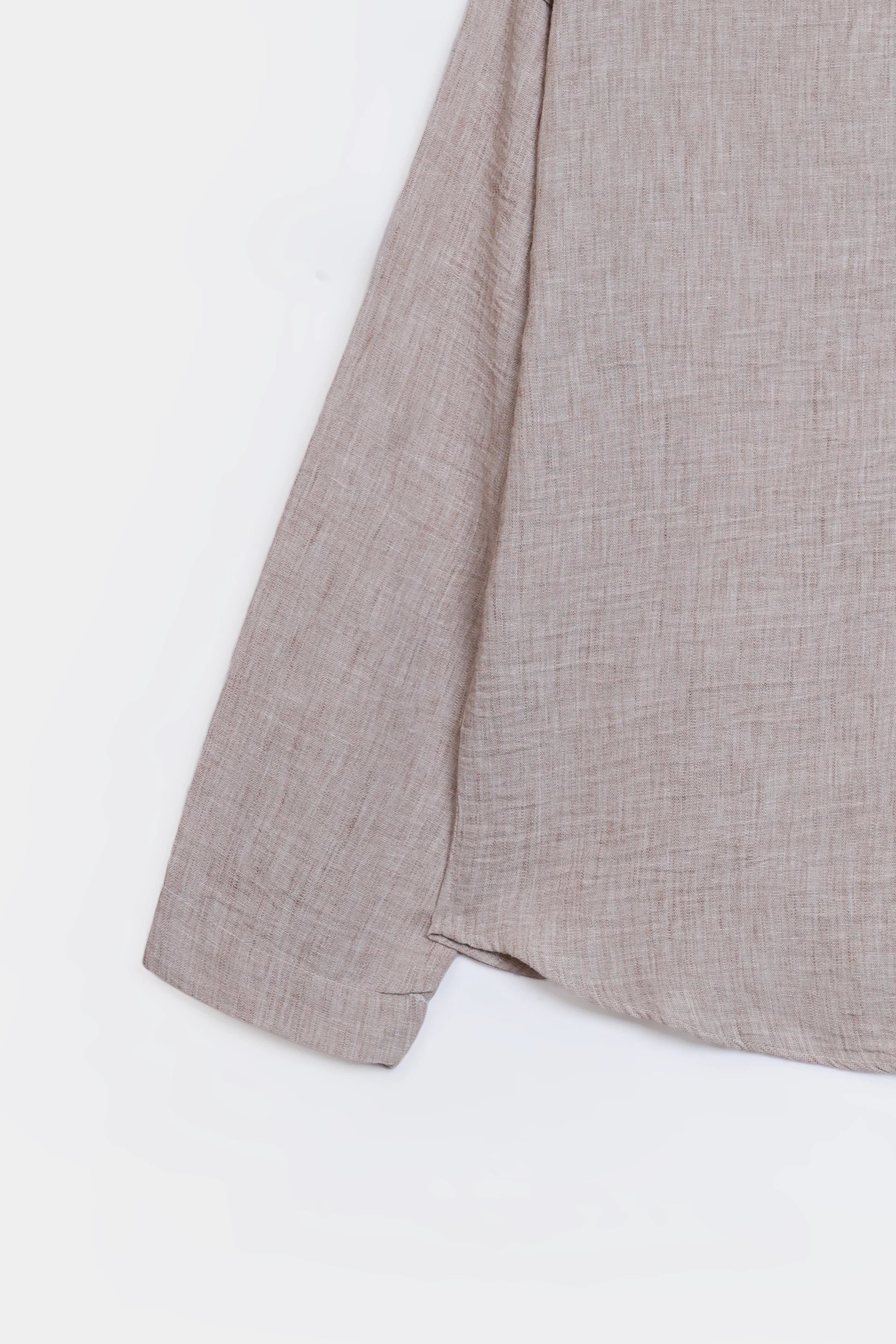 Textured Band Collar Top - Cougar Clothing