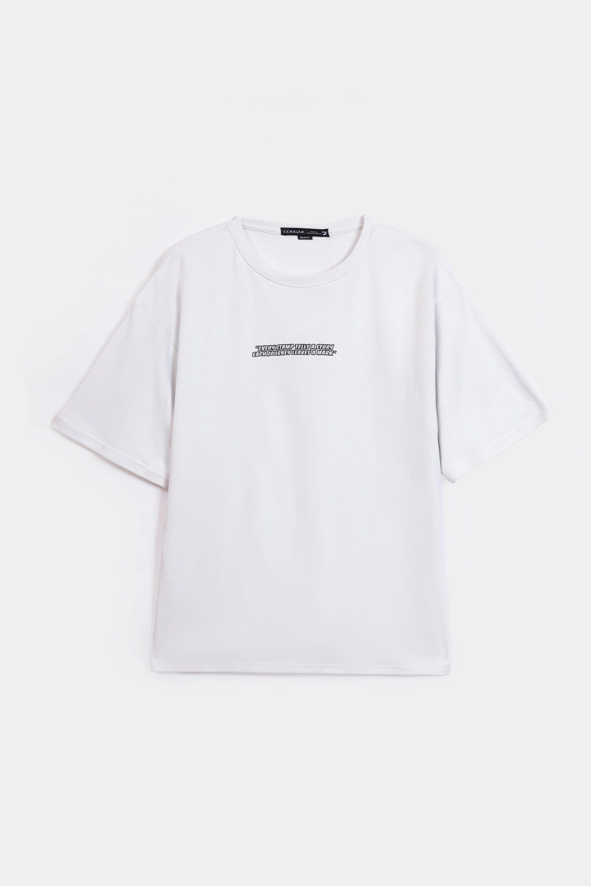 Stamp Story Graphic T-Shirt - Cougar Clothing