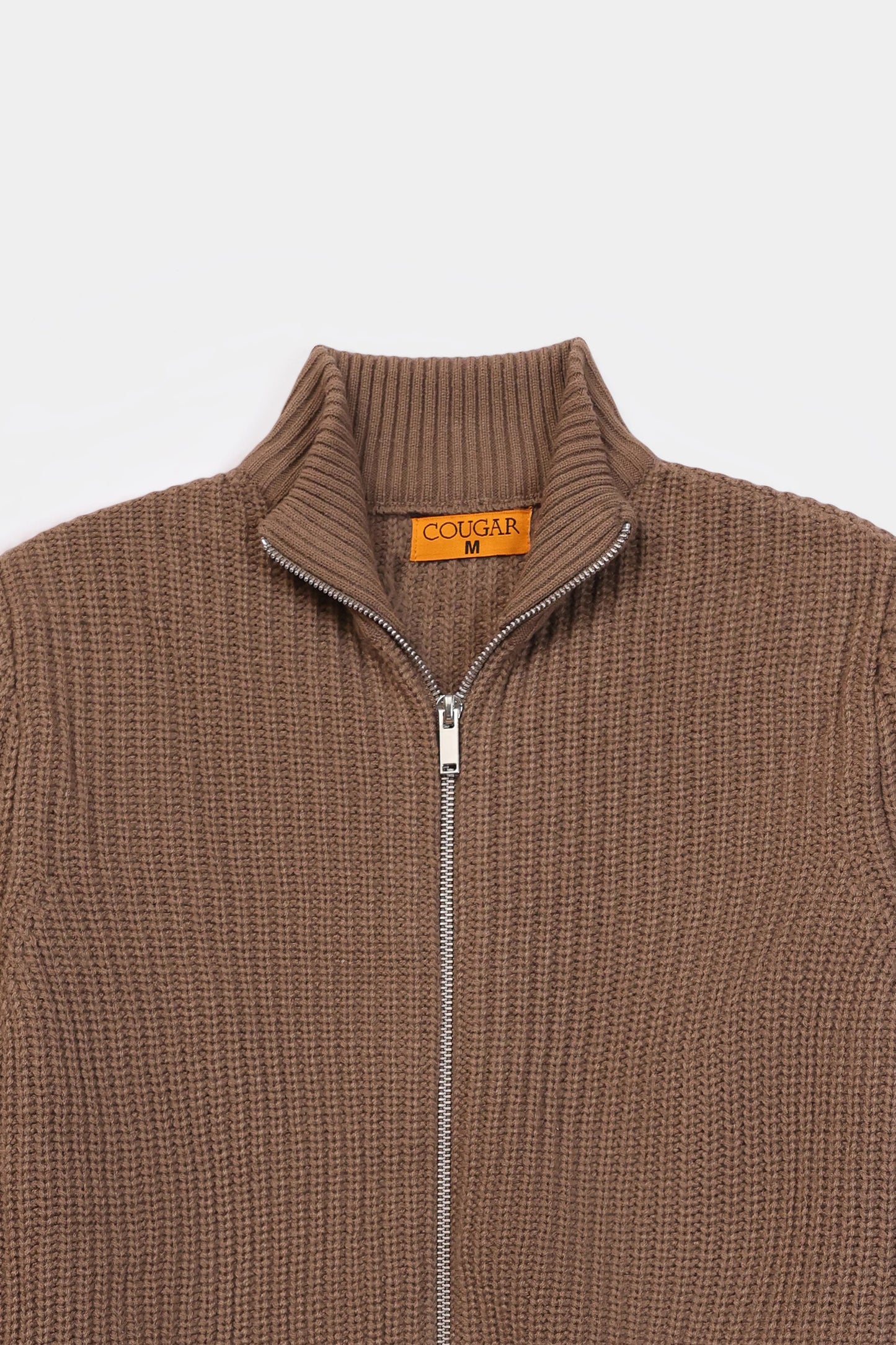 Zip-Up Sweater - Cougar Clothing