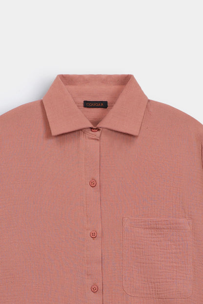 Double Muslin Shirt - Cougar Clothing