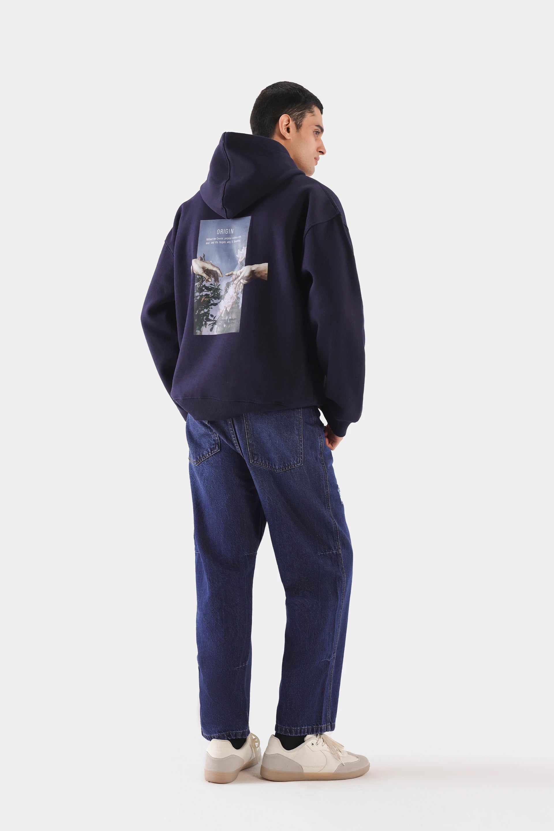 Graphic Print Hoodie - Cougar Clothing